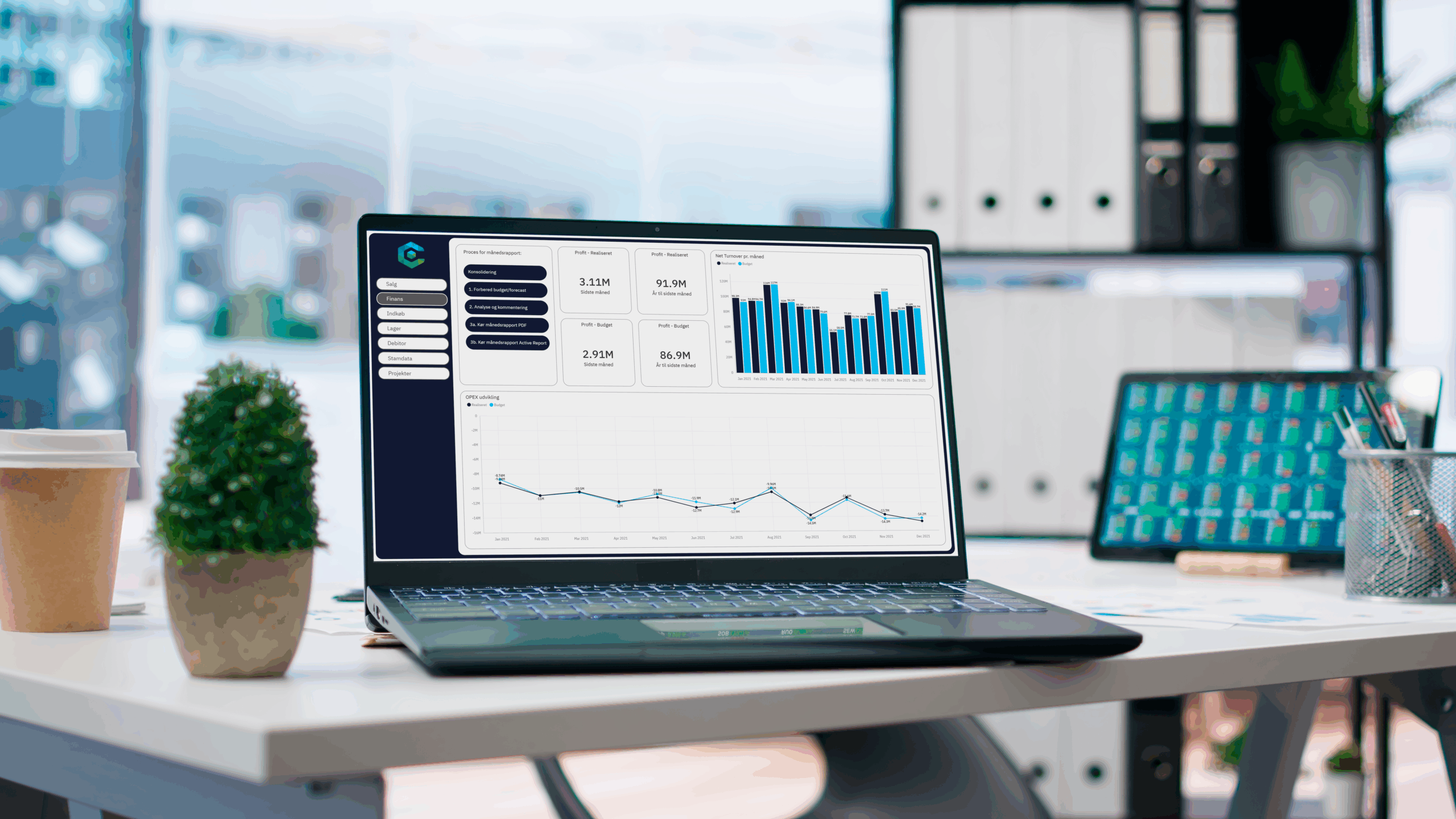 månedsrapportering, automatisk månedsrapportering, 